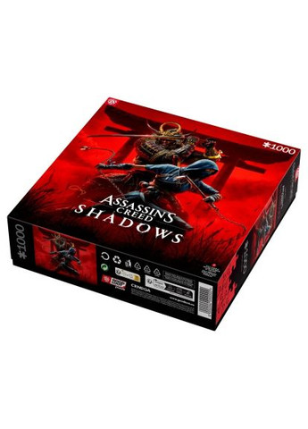 Пазл Assassin Creed Shadows Naoe & Yasuke 1000 эл. (5908305247913) GoodLoot Assassins Creed Shadows Naoe &amp; Yasuke 1000 ел. (366155582)