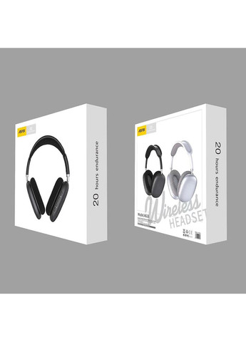 Bluetooth наушники A618- серебристый Aspor (368561117)