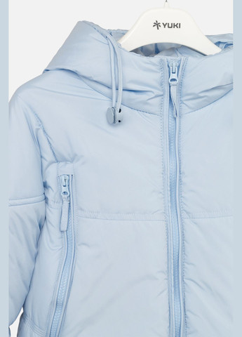 Голубая демисезонная куртка для девочки цвет голубой цб-00267391 CHUNXU
