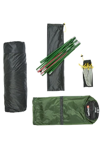 Палатка Wechsel Nylon 15D 220х195х100 см Зелёная ProDobro (391427357)
