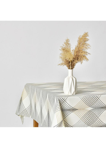 Скатерть с водоотталкивающей пропиткой 140х170 см хлопок беж IDEIA (366089585)