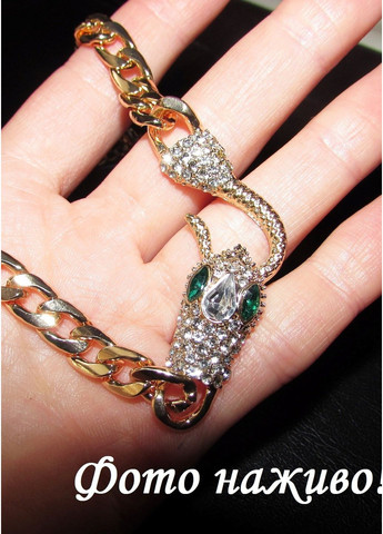 Ожерелье колье змея в стразах, 2098 No Brand (353827943)