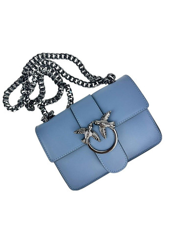 Женская классическая голубая сумочка Italy F-IT-054-11BL Firenze (304265630)