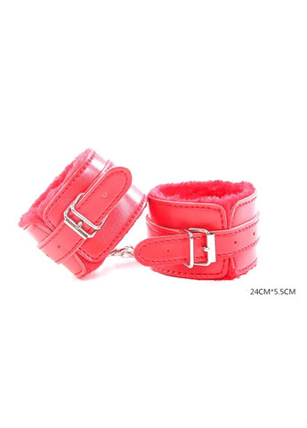 Набор БДСМ из 7 предметов красного цвета для ролевых игр We Love (284279542)