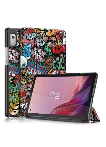 Чохол до планшета Smart Case Lenovo Tab M9 TB-310 9" Graffiti (709230) BeCover Smart Case Lenovo Tab M9 TB-310 9" Graffiti (366503016)