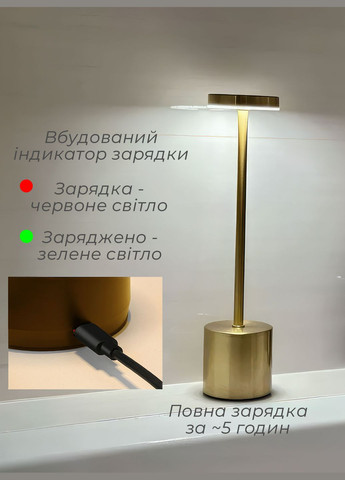 Сенсорная лампа ночник с usb зарядкой на аккумуляторе в спальню OnePro (282745246)