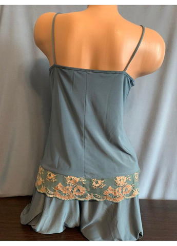 Зелена всесезон піжама кюлоти lady di майка + штани No Brand