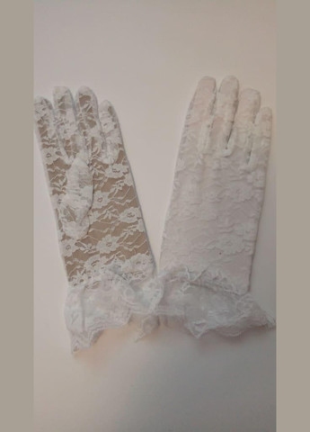Мереживні рукавички ажурні гіпюрові весільні No Brand (313286013)