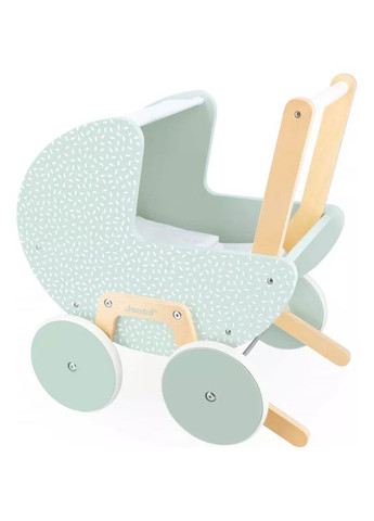 Коляска для ляльки М'ятна (J05900) Janod (366828482)