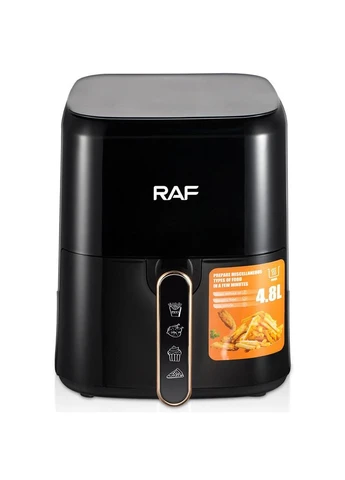 Повітряна фритюрниця 6L 1500Вт R.5337 Чорний (46364-R.5337_1874) RAF (392928416)