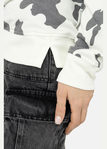 Молочний жіночий світшот колір молочний cb-00244527 Mariquita (319102307)