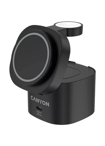 Бездротовий зарядний пристрій OnCharge 405 з адаптером Black (CNS-WCS405B) Canyon (366828502)