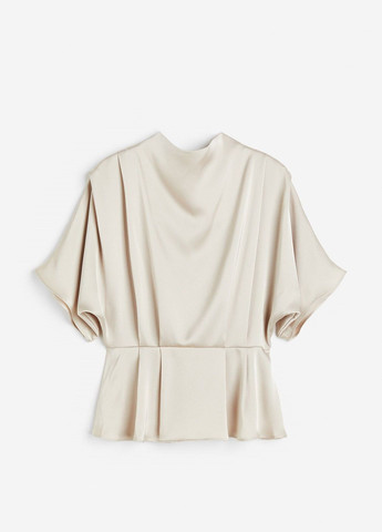 Светло-бежевая блузка H&M