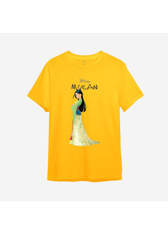 Оранжевая демисезонная детская футболка с принтом "mulan / мулан" (10310048164) ТiШОТКА