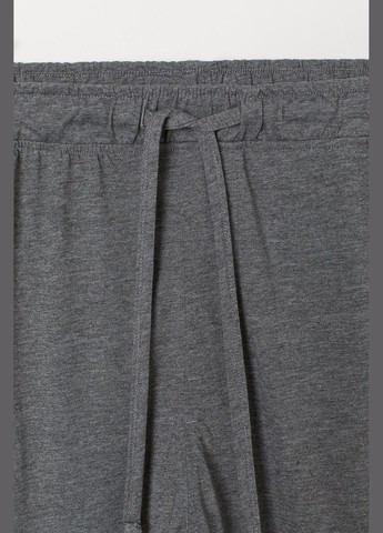 Темно-серые домашние брюки H&M