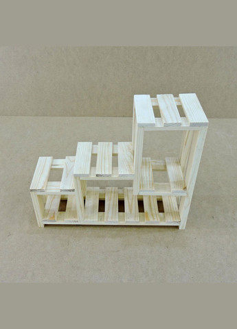 Підставка для квітів з дерева Мозель бланже (ЦВП-002901) No Brand (328225478)