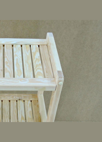 Етажерка розбірна з дерева Манчестер 52х70 бланже (МЕБ-52701301) No Brand (327845667)