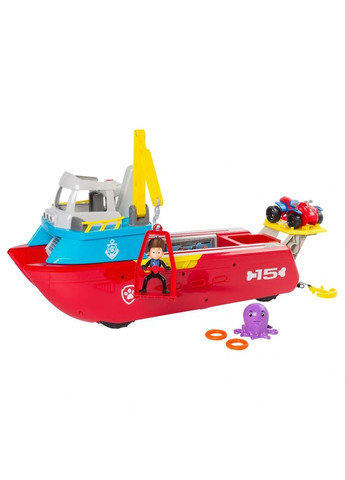 Щенячий патруль Большой спасательный корабль трансформер Оригинал Paw Patrol Sea Patroller Spin Master (365251705)