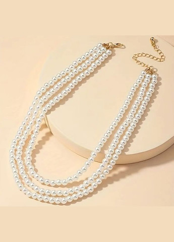 Колье чокер многослойный No Brand (333035120)