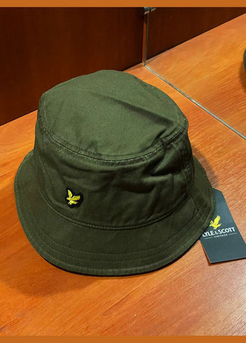 Панама панамка унисекс Lyle & Scott Embroidered Script Logo Olive (326491105)