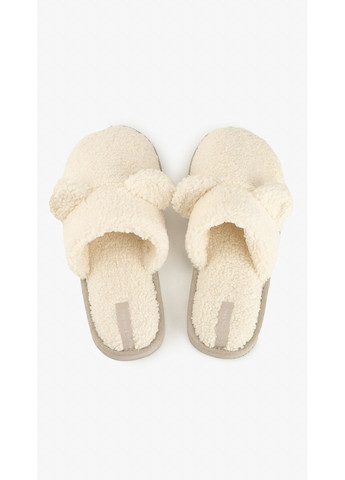 Молочные тапочки женские 6098-6099-6100-10378 молочный shop (4820182037672) Twins