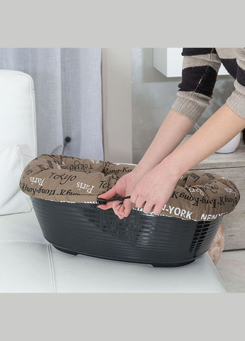 Подушка для лежачих для собак и кошек Sofa' Cushion Cities (Ферпласт Софа Кушин Ситиес) 114 x 83 x h 37 см 12 Ferplast (297512252)