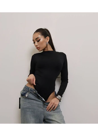 Базовий однотонний боді Fashion (382590784)