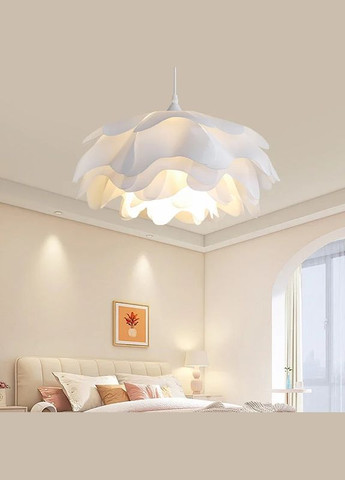 Люстра підвісна на 1 лампочку 27625 Білий 35-130х45х45 см. Sunnysky (365726112)