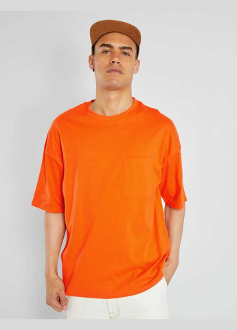 Оранжевая футболка,оранжевый, Kiabi