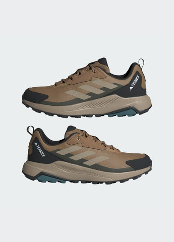Коричневі Літні кросівки для хайкінгу terrex anylander adidas