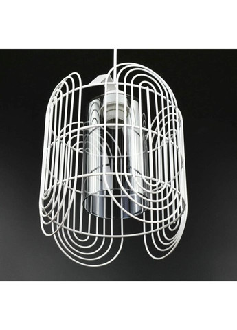 Люстра подвесная LOFT на 1 лампочку 26701 Белый 40-130х25х25 см. Sunnysky (335975757)