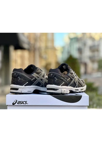 Білі кросівки чоловічі asics gel-kahana 8 black white gore-tex асікс гель кахано 8 білі демісезон No Brand
