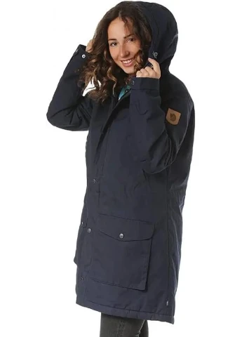 Комбинированная демисезонная куртка greenland winter parka w night sky Fjallraven