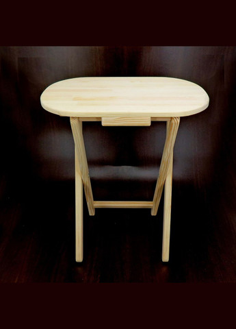 Столик розкладний з дерева Денмарк бланже (СУН-001301) No Brand (328960505)