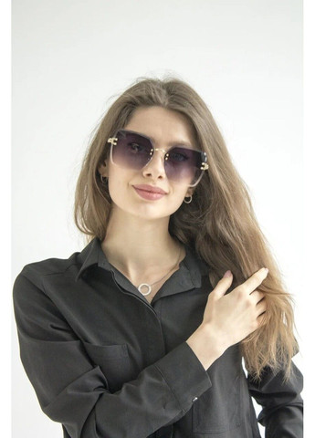 Cолнцезащитные женские очки 0382-1 BR-S (291984195)