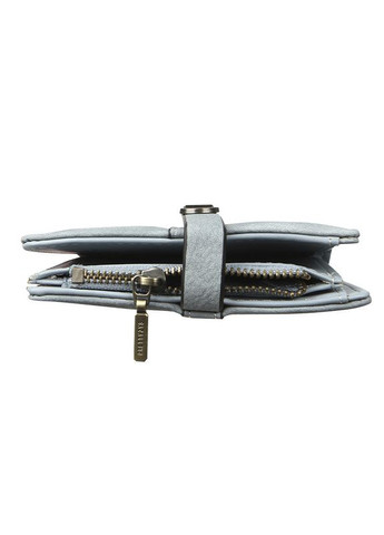 Жіночий гаманець PT23-2087 Blue клатч із пряжкою повсякденний складаний маленький 4 шт. Prettyzys (352011468)