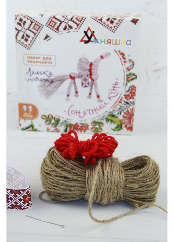 Набір для творчості "Лялька-мотанка "Сонячний кінь" колір різнокольоровий CB-00287100 УМНЯШКА (364823214)