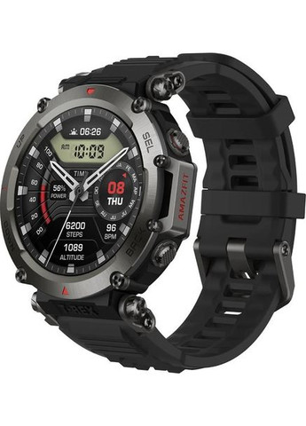 Часы умные T-Rex Ultra Abyss Black (W2142EU1N) черные Amazfit (299395612)
