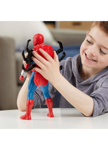 Фигурка Человек Паук Взрывной Удар с аксессуарами Marvel Spider Man Thwip Blast Hasbro (365251418)