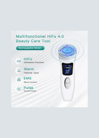 Прилад для RF-ліфтингу та омолодження обличчя UPG Magic HIFU 4.0 Mini (322639910)
