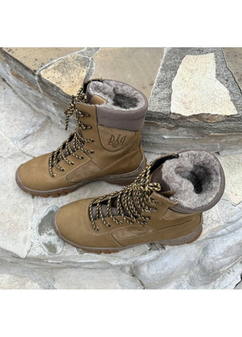 Тактичні Чоловічі Демісезонні Берці Шкіряні. 36-49р Койот. Гідрофобна натуральна шкіра! DSDM-1041 No Brand (349513079)