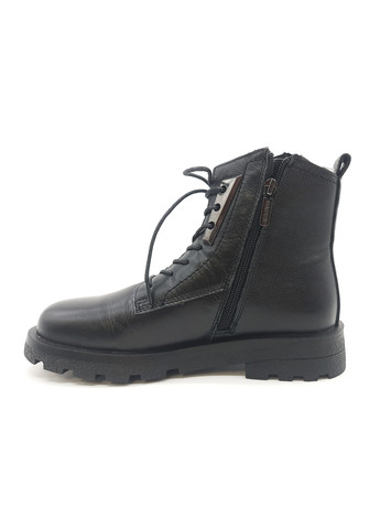 Осенние женские ботинки черные кожаные bd-10-1 23 см (р) Baden