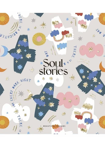 Зошит уч. " " 80арк.# /3202K/ "Soul stories" тиснення (дівчинка) (5/50) Genius (392422427)