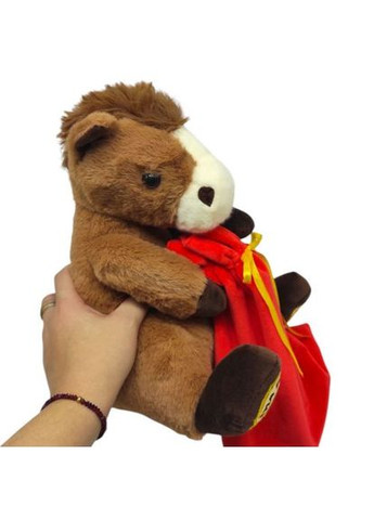 Мʼяка іграшка "Коник з мішком", 27 см Копиця (372822588)