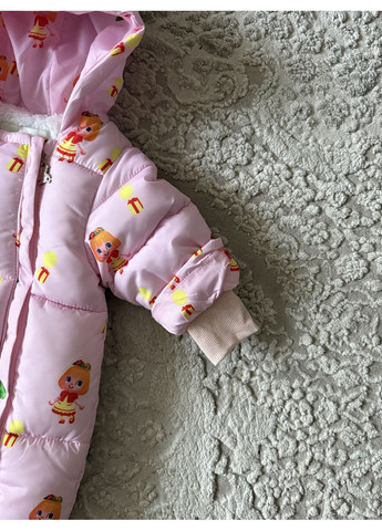 Дитячий зимовий комбінезон для дівчинки єврозима 68-92 No Brand (369735354)
