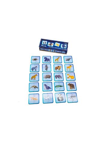 Деревянная головоломка "Дикие животные" Puz-44657, 40 элементов PuzzleOK (337580620)