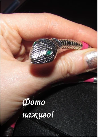 Розовый набор - ожерелье и браслет трансформеры змеи, 1812 Fashion Jewelry (370590424)