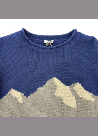 Блакитний светр, арт. a17ma223em220.4807, сіро, 162 см, 14 років Il Gufo