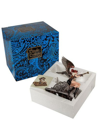 Статуетка в стилі Стипанк Дівчина 20 см 1903744 полістоун Veronese (302239178)