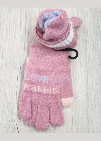 Одинарні рукавиці для дівчат, 4-6 років No Brand (306456960)